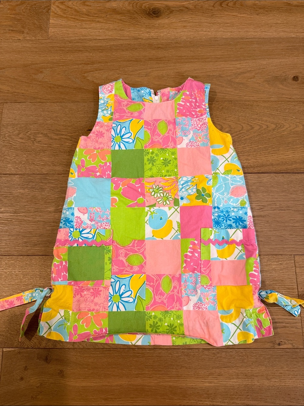 Lilly Pulitzer Patchwork Shift Dress - 4T